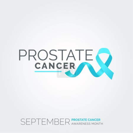 Illustration for Conquer Prostate Cancer. Vector Background Posters - Royalty Free Image