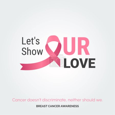 Illustration for Bright Pink Hope: Breast Cancer Awareness - Royalty Free Image