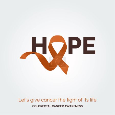 Téléchargez les illustrations : Affiches de la campagne Triomphe du cancer colorectal - en licence libre de droit