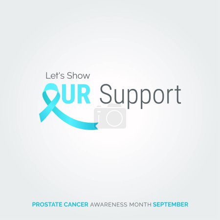 Téléchargez les illustrations : Élever l'espoir. Brushing Away Cancer. Santé de la prostate - en licence libre de droit