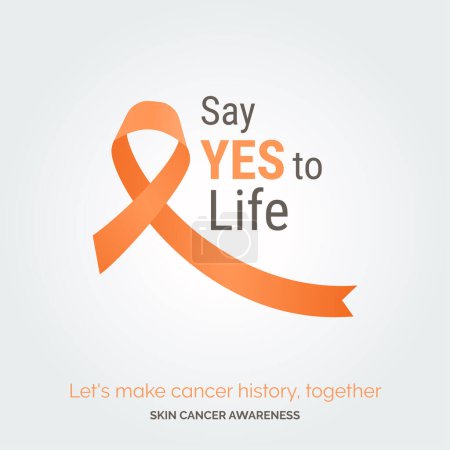 Ilustración de Diseñando una cura. Información sobre vectores Campaña de sensibilización sobre el cáncer de piel - Imagen libre de derechos