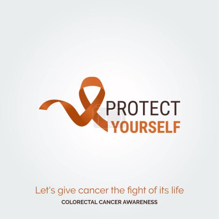Illustration for Radiate Awareness Colorectal Health Campaign Posters - Royalty Free Image