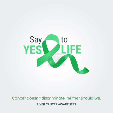 Illustration for Strength in Unity. Liver Cancer Awareness - Royalty Free Image