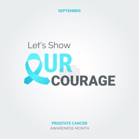 Photo for Creative Path to Prostate Cancer Awareness. Vector Background Drive - Royalty Free Image