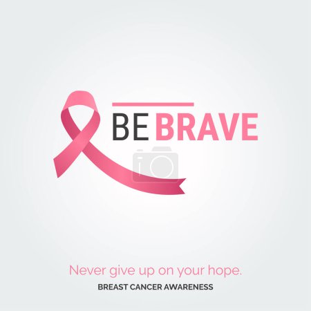 Illustration for Brighten Pink Horizons: Breast Cancer Awareness - Royalty Free Image