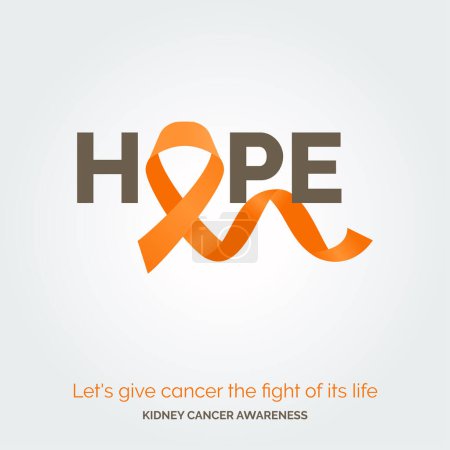 Téléchargez les illustrations : Affiches de sensibilisation Triomphe sur le cancer du rein - en licence libre de droit