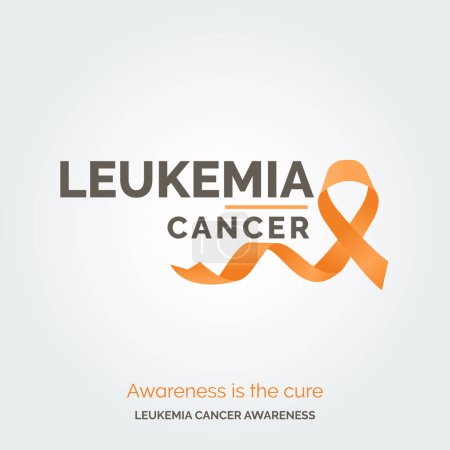 Illustration for Strength in Unity Leukemia Cancer Awareness - Royalty Free Image