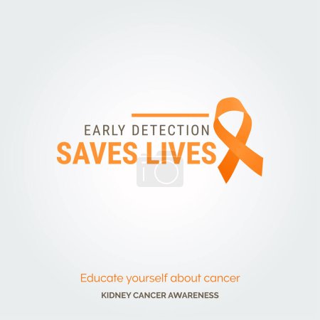 Illustration for Radiate Awareness Kidney Health Campaign Drive - Royalty Free Image