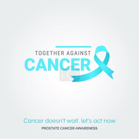 Photo for Radiate Healing. Vector Background Prostate Cancer - Royalty Free Image