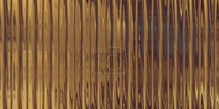 Photo for Seamless copper patina colored molten liquid gold, bronze or brass metal or ribbed glass refraction background texture. High resolution 8k abstract trippy psychedelic backdrop pattern. 3D rendering - Royalty Free Image