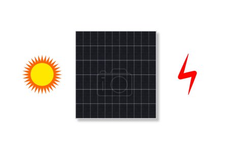Téléchargez les photos : Panneaux solaires centrale photovoltaïque. Une autre source d'électricité. Énergie verte et propre - en image libre de droit