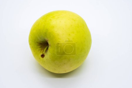 Photo for Fresh Green Apple Isolated on White Background - Royalty Free Image