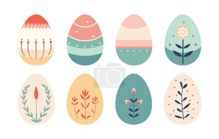 Illustration for Easter element object design.funny egg for kid - Royalty Free Image