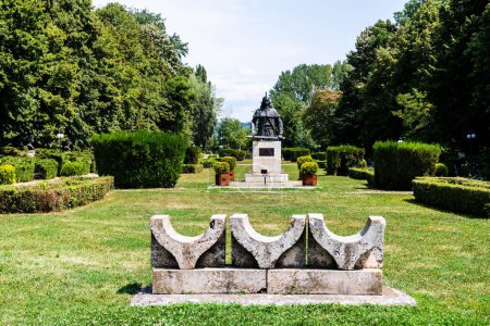 Photo for TARGOVISTE, ROMANIA - JULY 29, 2022: Chindia park, former royal garden - Royalty Free Image