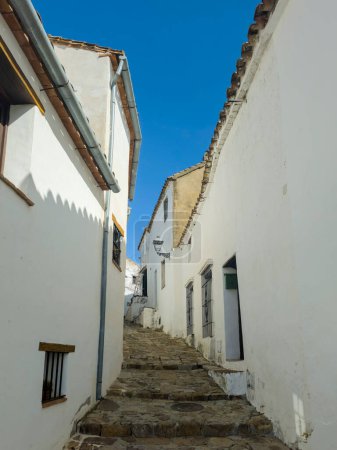 Téléchargez les photos : Promenade dans les rues de la municipalité de Castellar de la Frontera dans le parc naturel de Los Alcornocales, Andalousie - en image libre de droit
