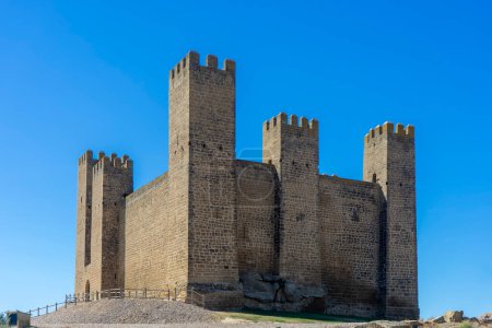 Castillo de Sdaba en la comunidad autónoma de Aragón