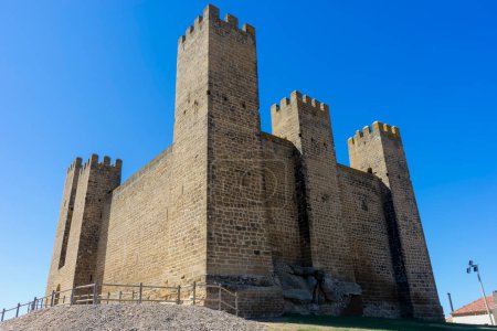 Castle of Sdaba in the autonomous community of Aragon, Spain