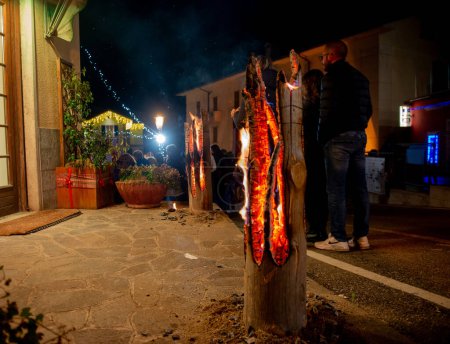 Serina Italie 17 mars 2024 : Fête populaire pour éliminer l'hiver et pour un printemps propice