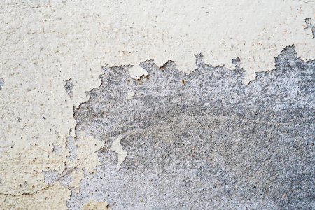Téléchargez les photos : Peinture sur le mur. peinture murale de ciment a été cassé, Rénovation de la maison, Réparation et entretien concept - en image libre de droit