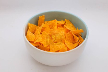 Foto de Chips Snack sobre fondo blanco - Imagen libre de derechos