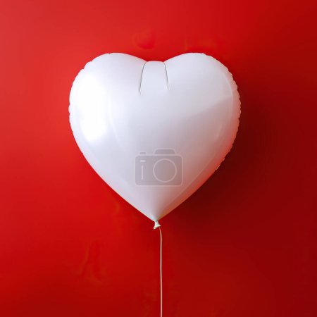 Téléchargez les photos : Ballon gonflable en forme de coeur - en image libre de droit