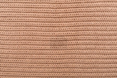Textura de material textil de lana de punto como fondo