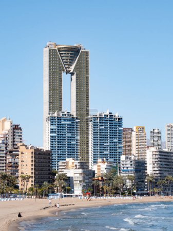 Photo for Benidorm, Spain; March 12th 2024: Intempo Sky Resort skyscraper in Benidorm - Royalty Free Image