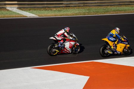 Foto de MotoGP 26 nov 2023 carreras en el circuito Ricardo Tormo de Valencia - Imagen libre de derechos