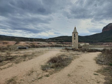 Sumpf in Sau Reservoir, Katalonien, Spanien