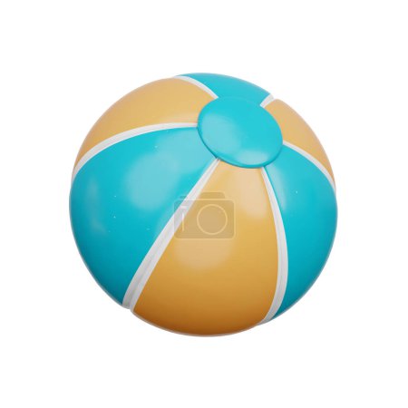 Photo for 3D Kids toy ball, 3d rendering - Royalty Free Image