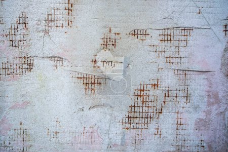 Photo for Close-up of a textured wall with visible signs of wear and tear. - Royalty Free Image