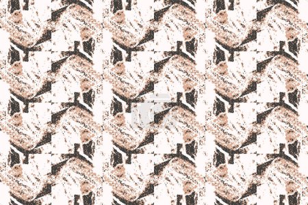 Foto de Abstract seamless patterns, geometric patterns, ikat pattern, tribal patterns, and batik patterns are designed for use in interior, wallpaper, fabric, curtain, carpet, clothing, Batik, satin, silk, paper background, illustrator and Embroidery style. - Imagen libre de derechos
