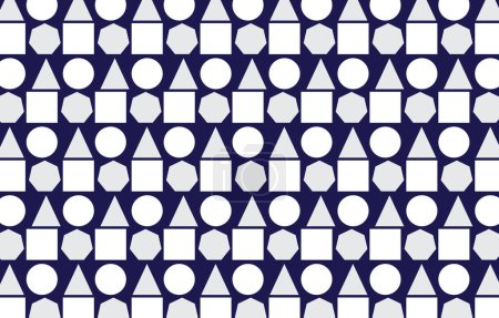 Ikat-Muster nahtlosen abstrakten Hintergrund für Textildesign, Tapete, Verpackungspapier Textur.