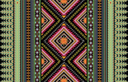 Stamm pastellfarbenes Pastell Navajo nahtloses Vektormuster. aztec abstrakte geometrische Kunstdrucke im raffinierten aztekischen Stil. Vektorhintergrund mit ethnischen Elementen.