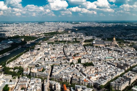 Foto de Vista aérea de París, Francia - Imagen libre de derechos