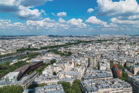 Photo for Aerial view of Paris, France - Royalty Free Image