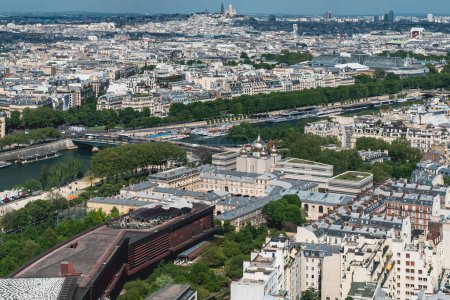 Photo for Aerial view of Paris, France - Royalty Free Image