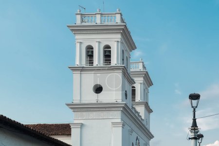 Foto de Giron, Santander, Colombia. 20 de febrero de 2023: Santuario Basílica Menor Señor de los Milagros. - Imagen libre de derechos