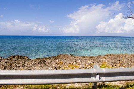 Téléchargez les photos : Paysage de plage de Rocky Cay. Archipel de San Andres, Providencia et Santa Catalina. - en image libre de droit