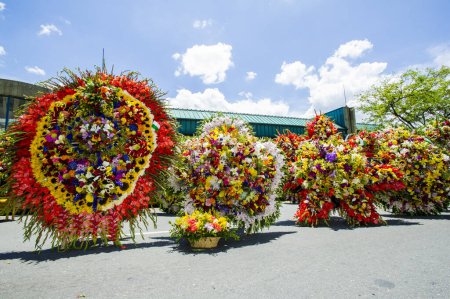 Foto de Fotos en la feria de flores en la ciudad de la eterna primavera. Medellín, Antioquia, Colombia. - Imagen libre de derechos