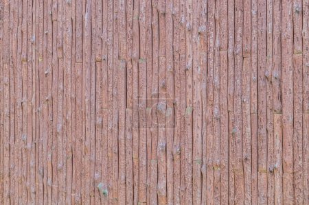 Foto de Grano de madera. Textura de tablón. Fondo de textura de madera marrón procedente de un árbol natural. El panel de madera tiene un hermoso patrón oscuro, textura del piso de madera dura - Imagen libre de derechos