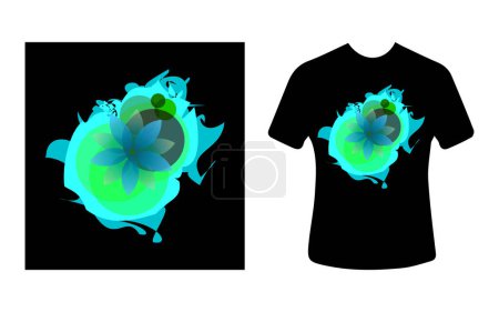 Illustration for Graphic t-shirt design, typography slogan with abstract design, vector illustration for t-shirt - Royalty Free Image