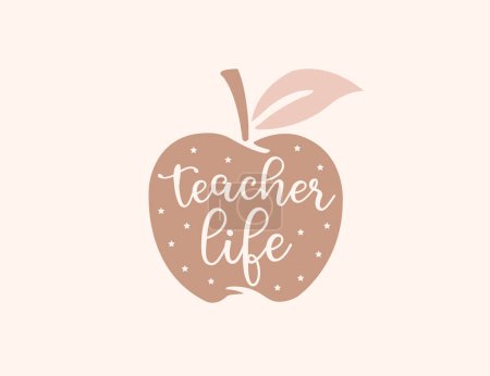 Teacher fuel Svg, Teacher SVG, Teacher SVG t-shirt design, Hand drawn lettering phrases, templet, Calligraphy graphic design, SVG Files for Cutting Cricut and Silhouette