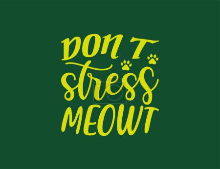 Cat t-shirt typography vector illustration for printing graphics on cards, background and apparels