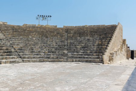 Photo for Kourion Theatre Limassol Cyprus August 28 2019 - Royalty Free Image