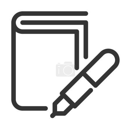 Illustration for Pixel perfect, editable stroke, up scalable, line, vector bloop icon. - Royalty Free Image