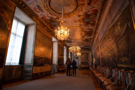 Photo for Stockholm, Sweden - January 22, 2023: Drottningholm Castle interiors - Royalty Free Image