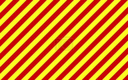 Photo for Seamless diagonal red and yellow pattern stripe background. Simple and soft diagonal striped background. Retro and vintage design concept. Suitable for leaflet, brochure, poster, backdrop, etc. - Royalty Free Image