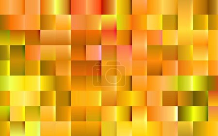 Photo for Colorful background with 3D cube patterns. Colorful abstract mosaic squares. Colorful background design. Suitable for presentation, template, card, book cover, poster, website, etc. - Royalty Free Image