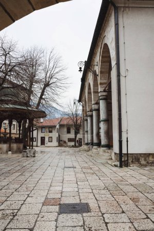 Photo for The old mosque in the old Baarija Sarajevo Bosnia and Herzegovina - Royalty Free Image